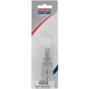 GAV UNI C3P Universal Quick Coupler 10mm Hose Tail